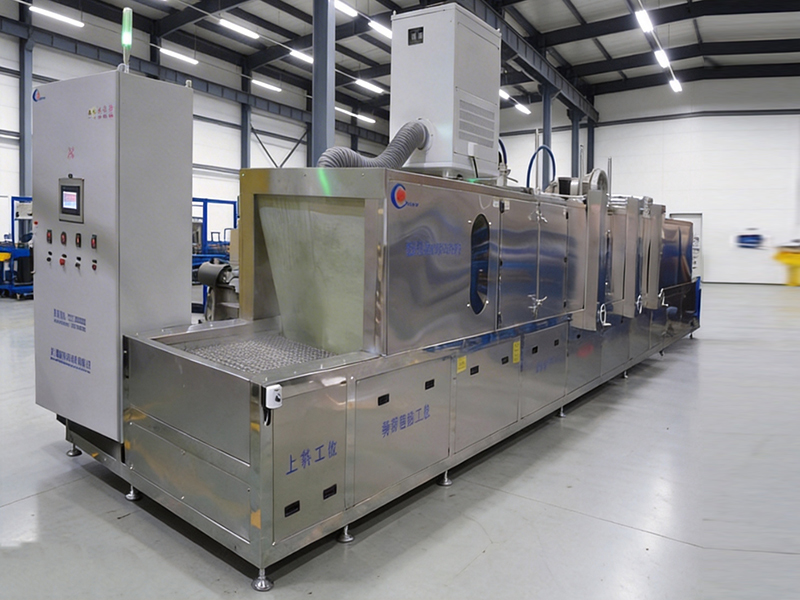 全自動(dòng)通過式高壓清洗烘干線-(1)